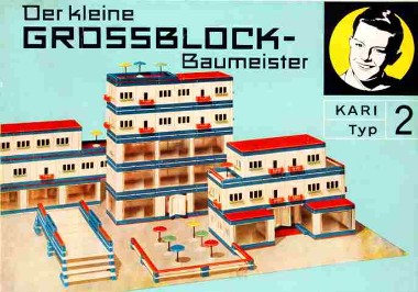 Kari Baukasten Typ 2, "Der kleine Grossblock-Baumeister" 