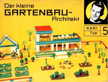 Kari Baukasten Typ 5, "Der kleine Gartenbau-Architekt"